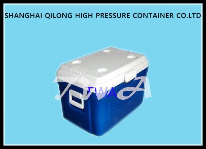 Medical Food Biological Ice Cooler Box Portable Cooler On Wheels