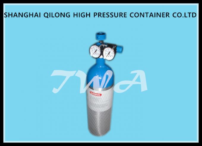 2.5L High Pressure Aluminum Gas Cylinder L Medical Oxygen Tank