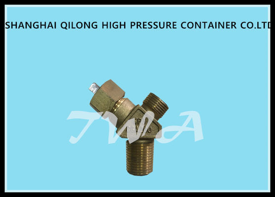 China Brass Oxygen cylinder valves Adjustable Pressure Relief Valve CGA200 supplier