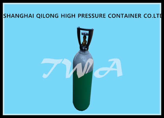 China High Pressure Aluminium Oxygen Cylinder Lightweight Gas Cylinder Ideal For Wet Gases supplier