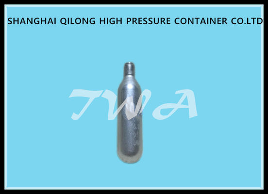 China CE / TPED / DOT Disposable Gas Cylinders 17G CO2 Cartridge , 17g 28L High  Pressure Gas Cylinders supplier