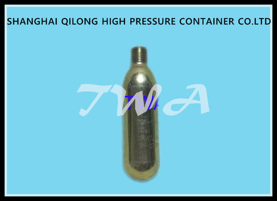 China 12g  D18-12 Disposable Gas Bottles For Air Life Jackedts /  Powder Fire supplier