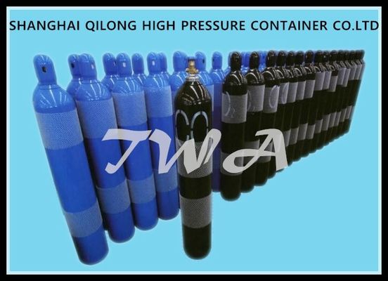 China 2-15L  Alloy Steel Seamless Steel Gas Cylinder / Co2 Argon Gas Cylinder supplier