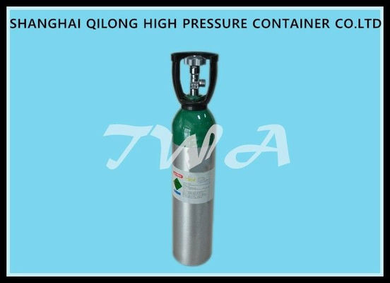 China 10L AA6061 Aluminum Gas Cylinder / refillable aluminum oxygen tank supplier
