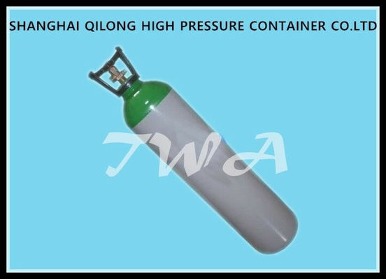 China 16.4kg 13.4L Medical  Aluminum Gas Cylinder / High Pressure Gas Bottles supplier