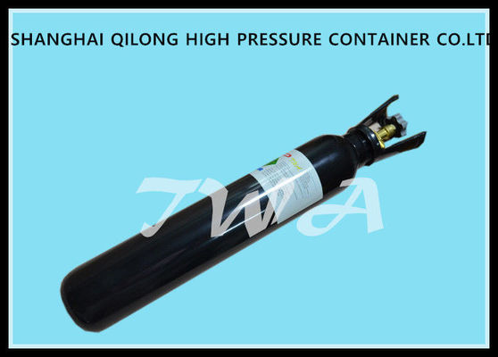 China Black / White Industrial Stainless Steel Gas Bottle Co2 N2o 46.7L supplier