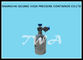 Medical Aluminum Empty Gas Cylinder / Butane Gas Bottle LW-YOY 0.4L supplier