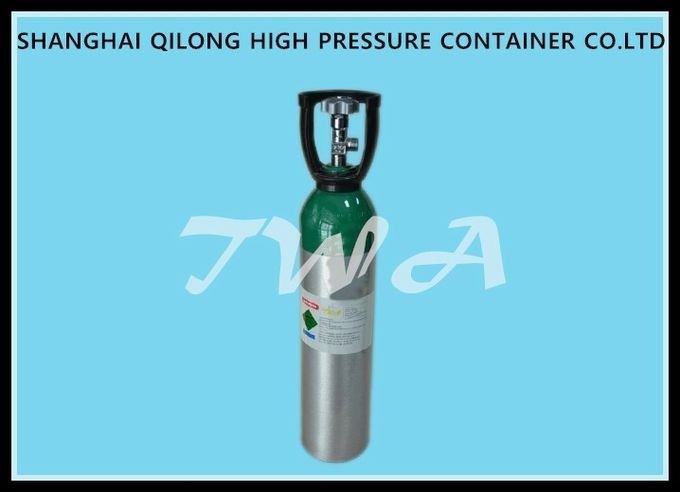 High Pressure Aluminum Gas Cylinder 10L Safety Gas Cylinder for Medical use