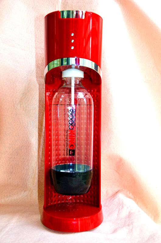 Plastic / ABS Homemade Commercial Soda Water Maker Food Grade Red