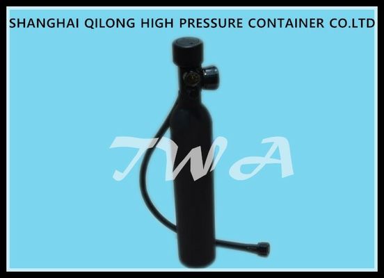 China GB EN ISO Scuba Diving Small Oxygen Tank 1.45L Steel Diving Cylinders supplier