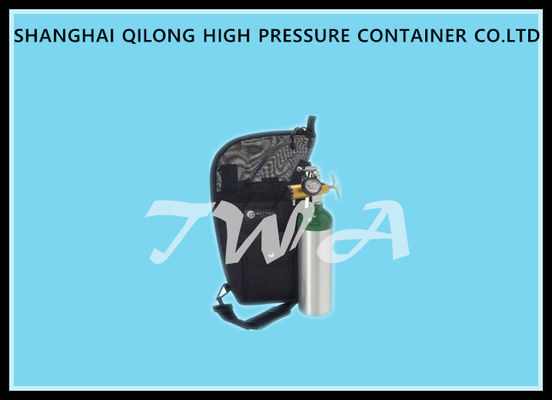 China DOT 0.68L  High Pressure Alloy Aluminum  O2 Gas Cylinder supplier