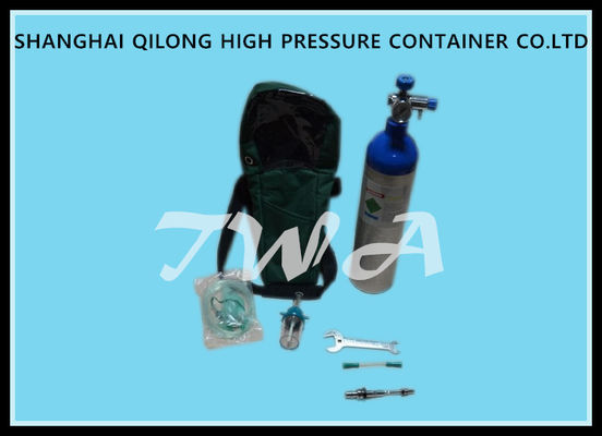 China Customized 1L Medical Gas Cylinder 75mm Outside Diameter Hospital Oxygen Tank supplier