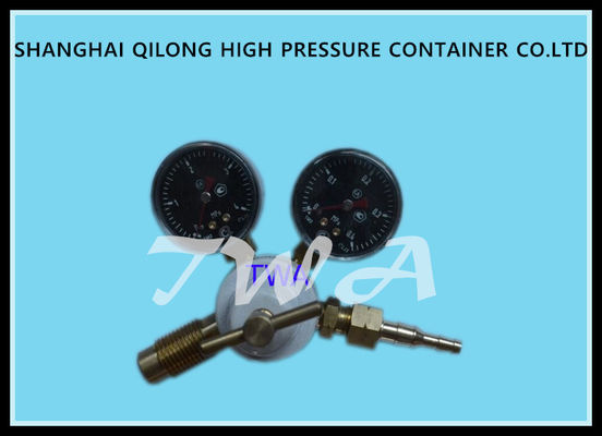 China Blue Oxygen Industrial Gas Regulator Air Pressure O2 Cylinder Regulator supplier