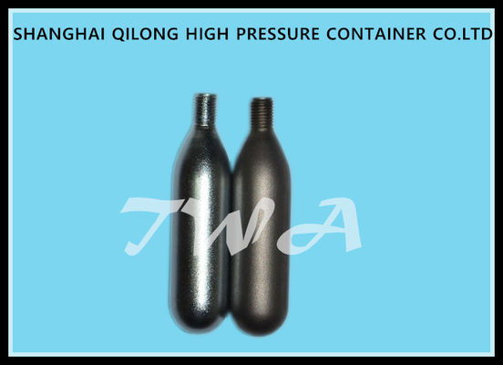 China Steel 8g Disposable Gas Cylinders Co2 Cartridge Cylinder / Aluminum Co2 Cylinders supplier