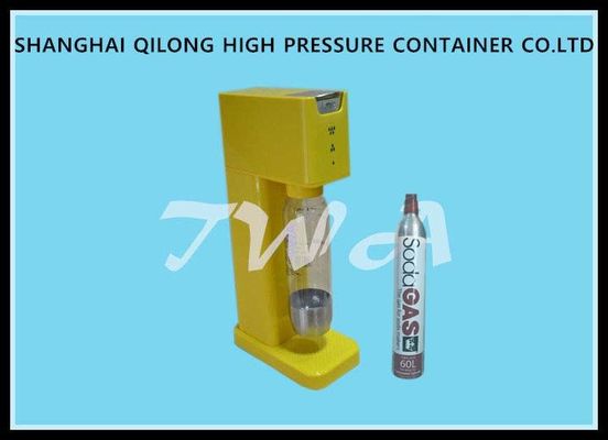 China Small Yellow Soda Machine For Home / Soda Machine Maker 150 Bar Working Pressure supplier