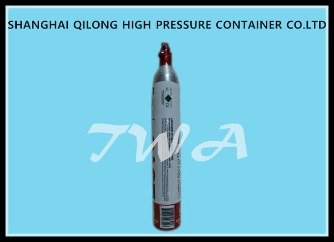 High Pressure Aluminum  Alloy Gas Cylinder  DOT 0.85L Safety Gas Cylinder for  Use CO2 Beverage