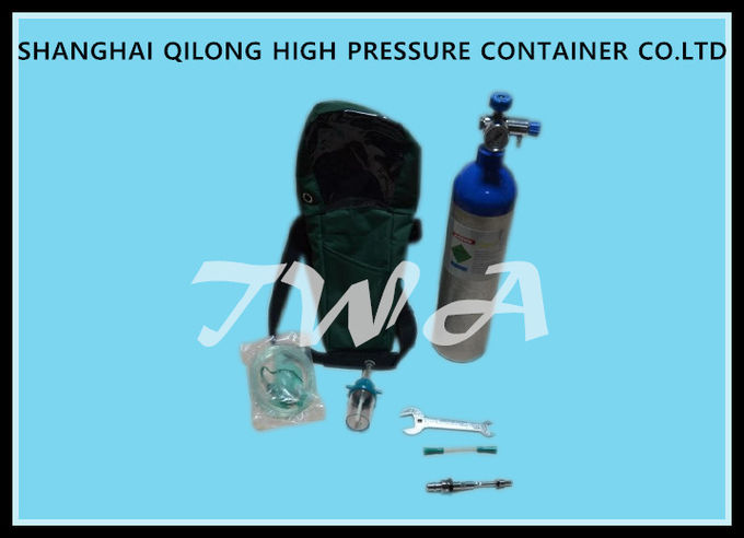 High Pressure DOT 1.45L  High Pressure Aluminum  Alloy Gas Cylinder  Safety Gas Cylinder for  Use CO2 Beverage